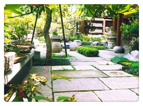 西湖家园中式别墅花园|中式庭院景观设计｜私家别墅庭院景观绿化