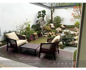 中式庭院景观设计｜中式别墅花园景观设计｜私家别墅庭院花园景观绿化